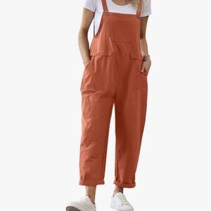 Yesno Rust Colored Jumpsuit